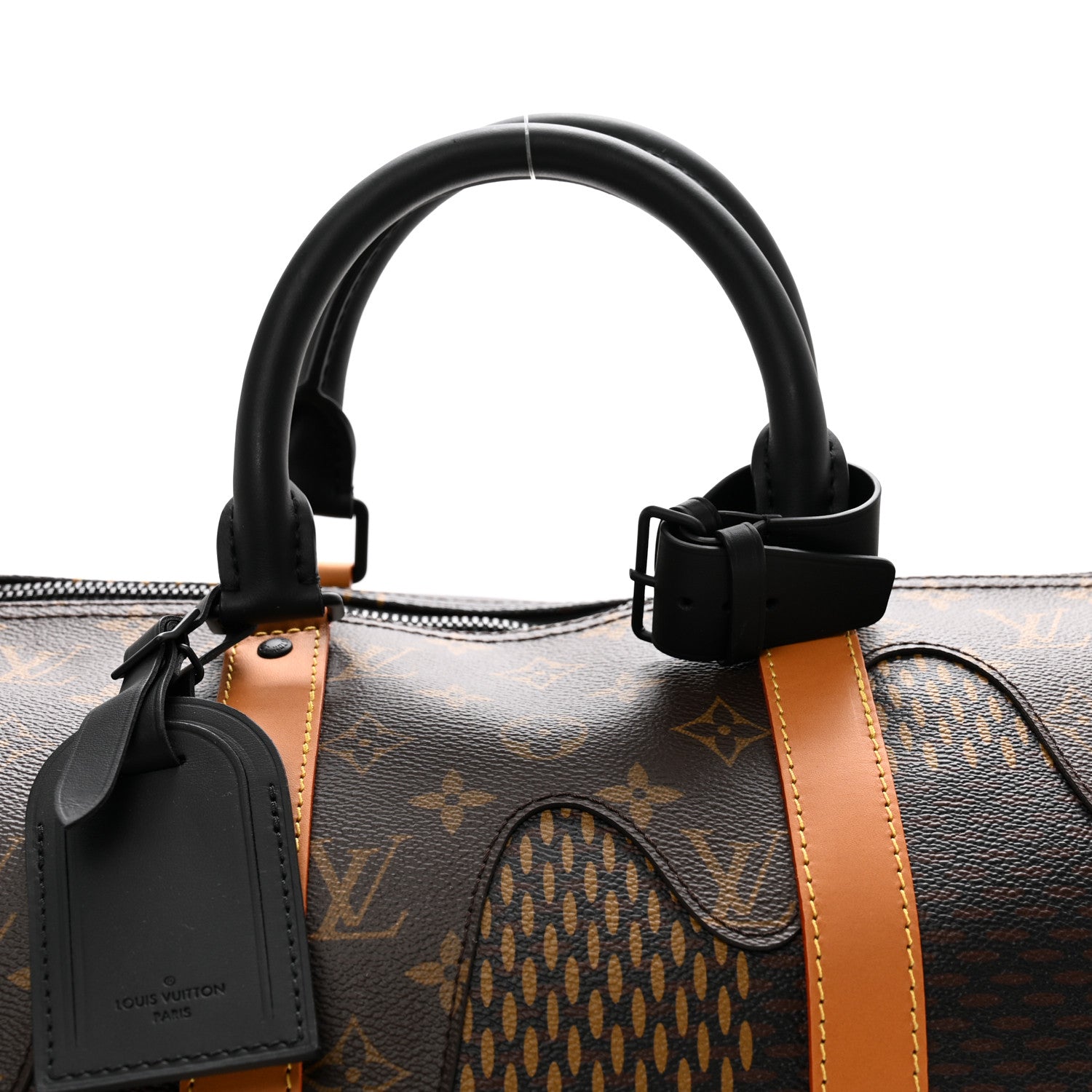 Louis Vuitton x Nigo Giant Damier Ebene Monogram Keepall Bandouliere 50 7 of 10