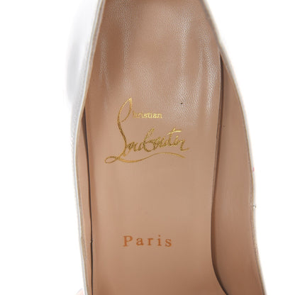 Christian Louboutin Jazz Calf Lady Peep 150 Pumps 39.5 White 14 of 18