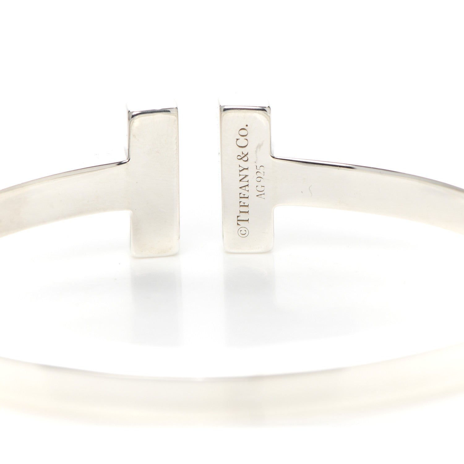 Tiffany Sterling Silver T Square Bracelet 4 of 5