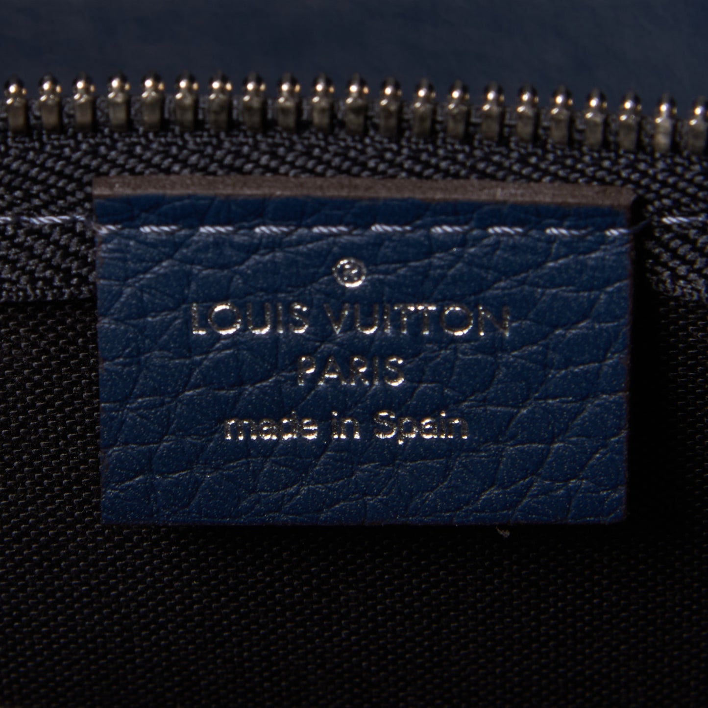 Taurillon Monogram Cobalt Cabas Voyage Marine