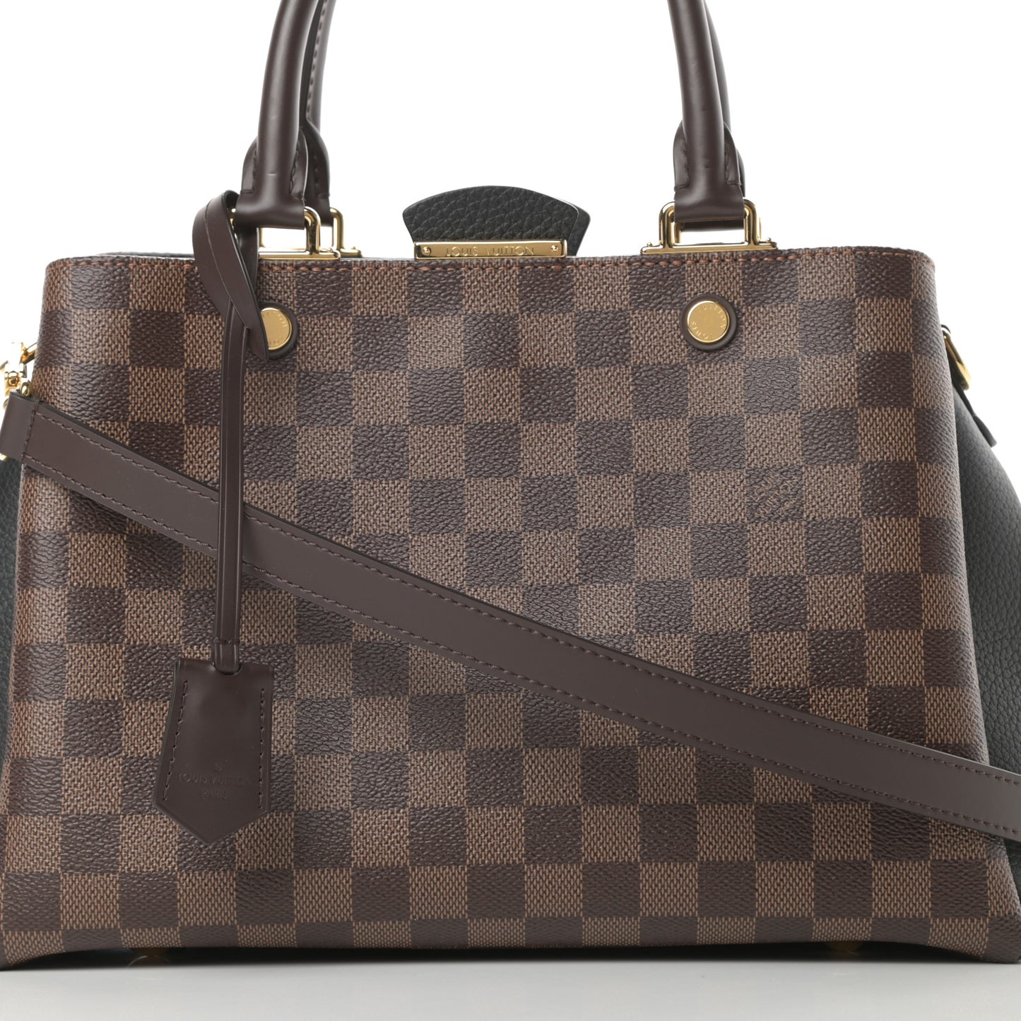 Damier Ebene Cuir Taurillon Brittany Black