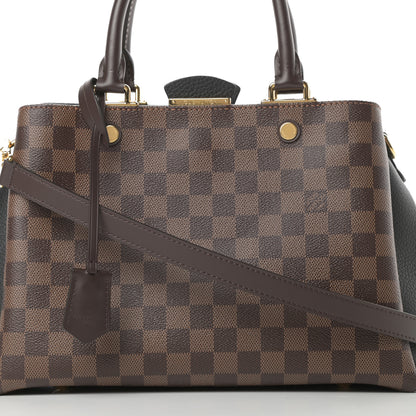 Louis Vuitton Damier Ebene Cuir Taurillon Brittany Black 8 of 10