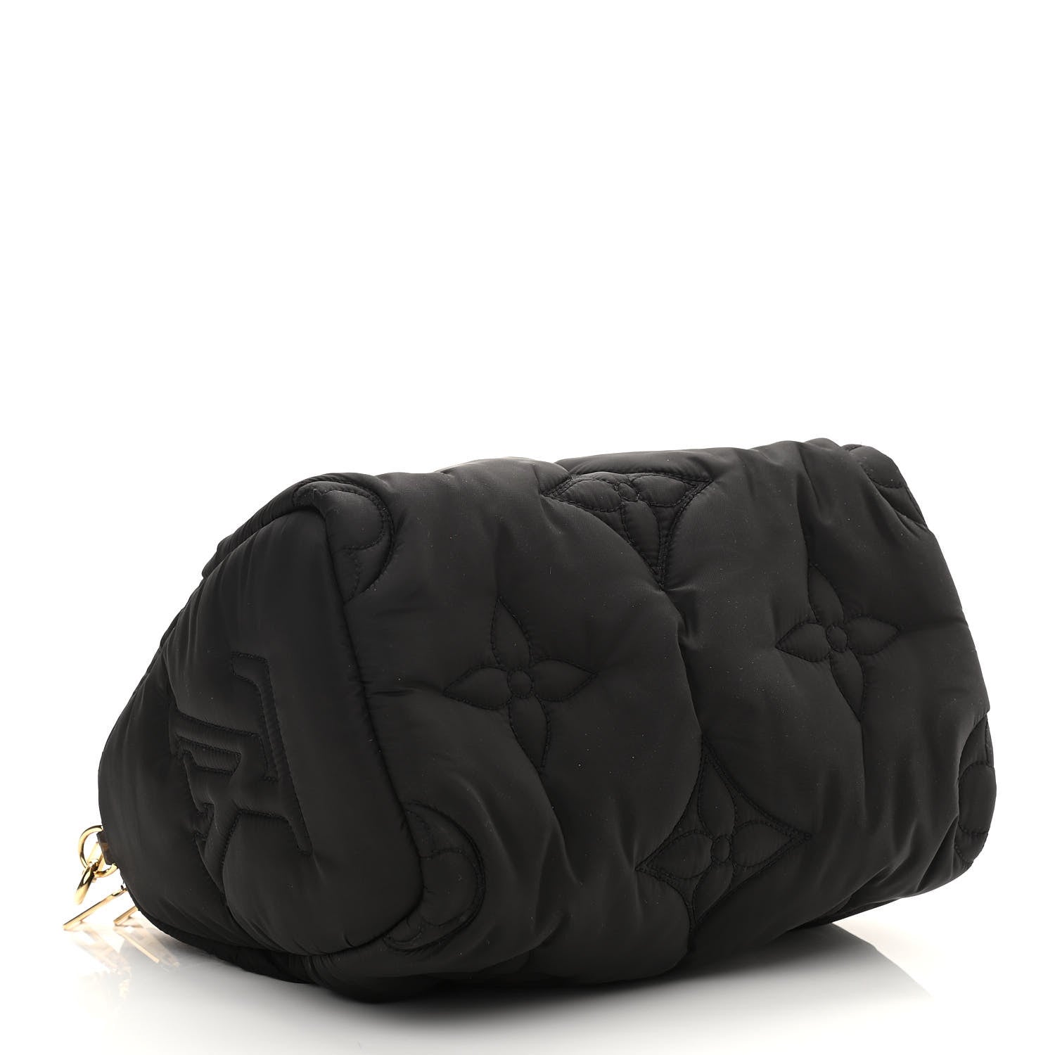 Louis Vuitton Econyl Mini Monogram Pillow Speedy Bandouliere 25 Black 3 of 9