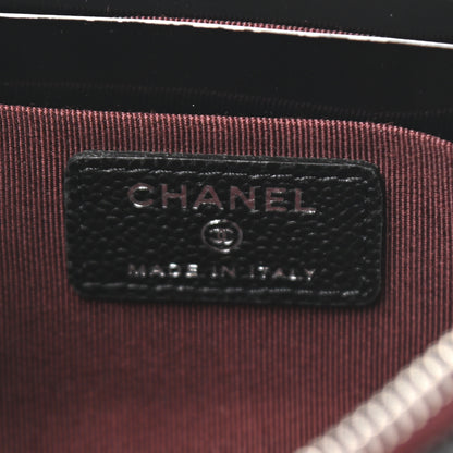Chanel Caviar Quilted Cosmetic Case Black 6 of 7