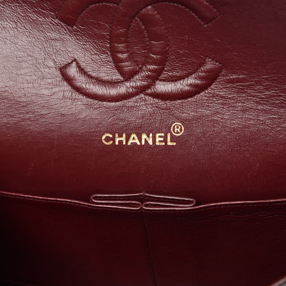Chanel Lambskin Quilted Medium Double Flap Black 5 of 13