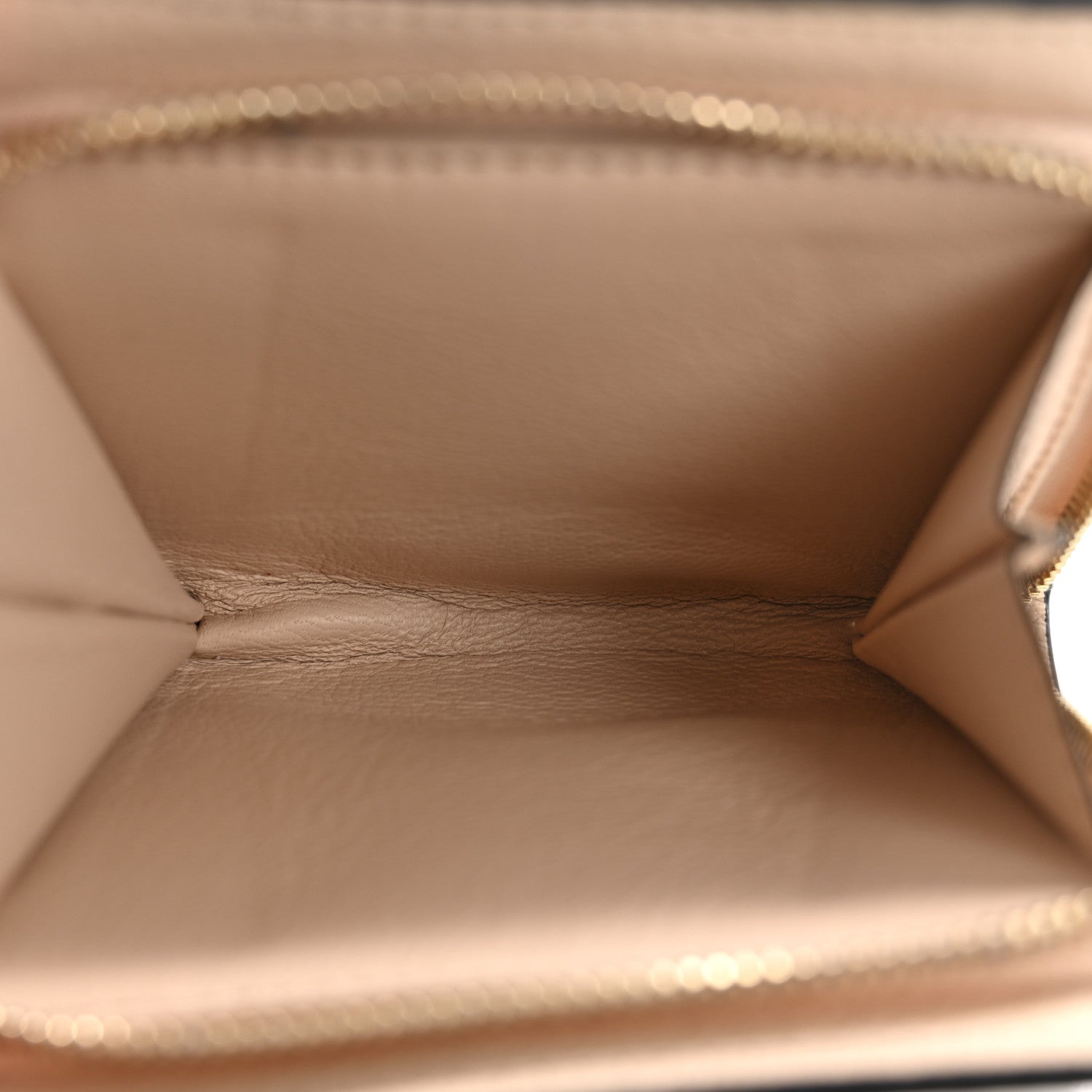 Chloe Grained Calfskin Alphabet Compact Wallet Nude 6 of 12