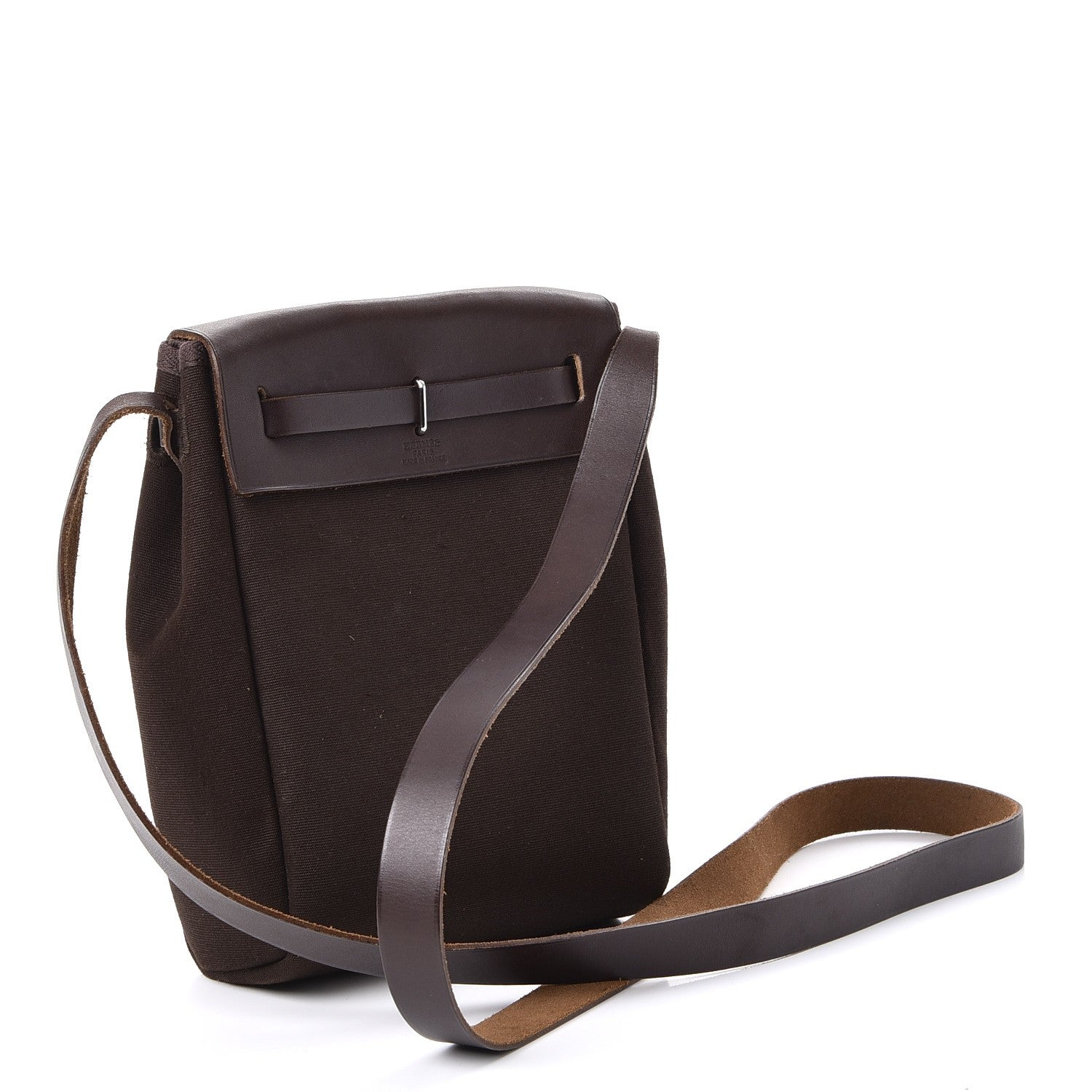Hermes Toile Herbag TPM Havane Etoupe 5 of 11