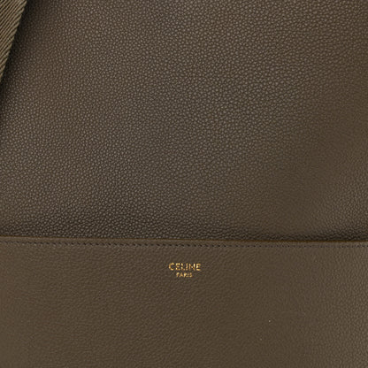 Celine Soft Grained Calfskin Sangle Bucket Bag Taupe 9 of 12