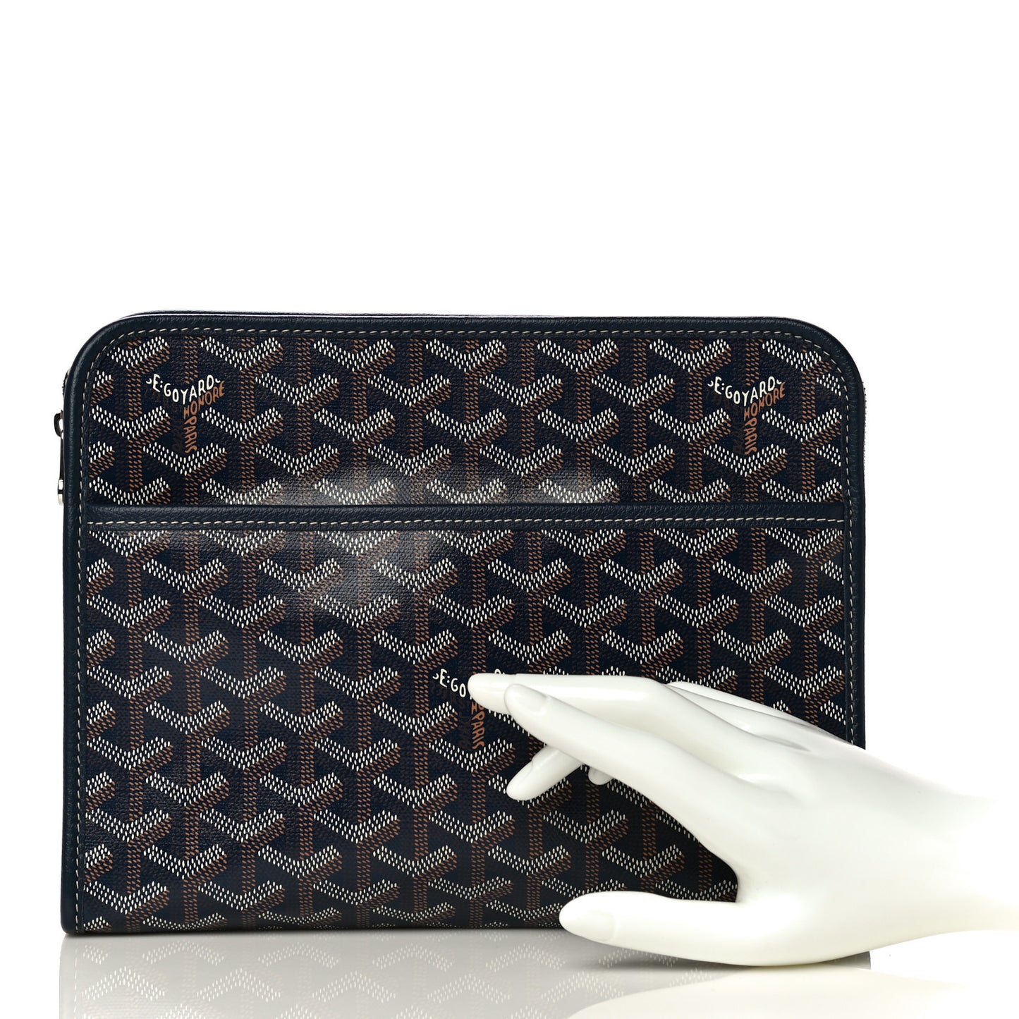 Goyardine Jouvence Toiletry Pouch Navy