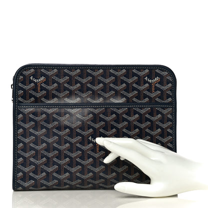 Goyard Goyardine Jouvence Toiletry Pouch Navy 2 of 15