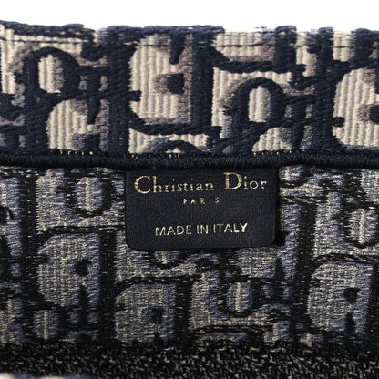 Christian Dior Oblique Medium Book Tote Blue Multicolor 6 of 11