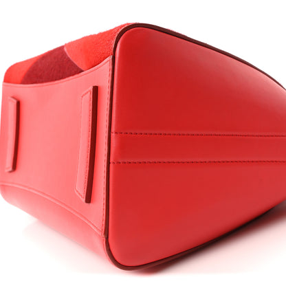 Givenchy Calf Hair Smooth Calfskin Geometric Small Antigona Red 10 of 10