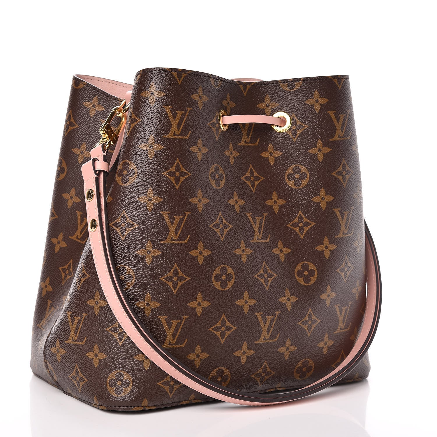 Louis Vuitton Monogram Neonoe MM Rose Poudre 3 of 8