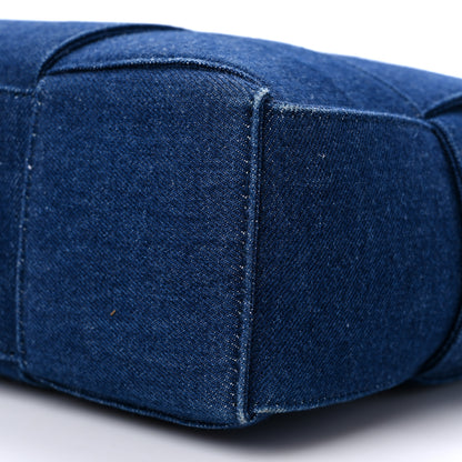 Bottega Veneta Denim Maxi Intrecciato Mens Arco Tote 8 of 8