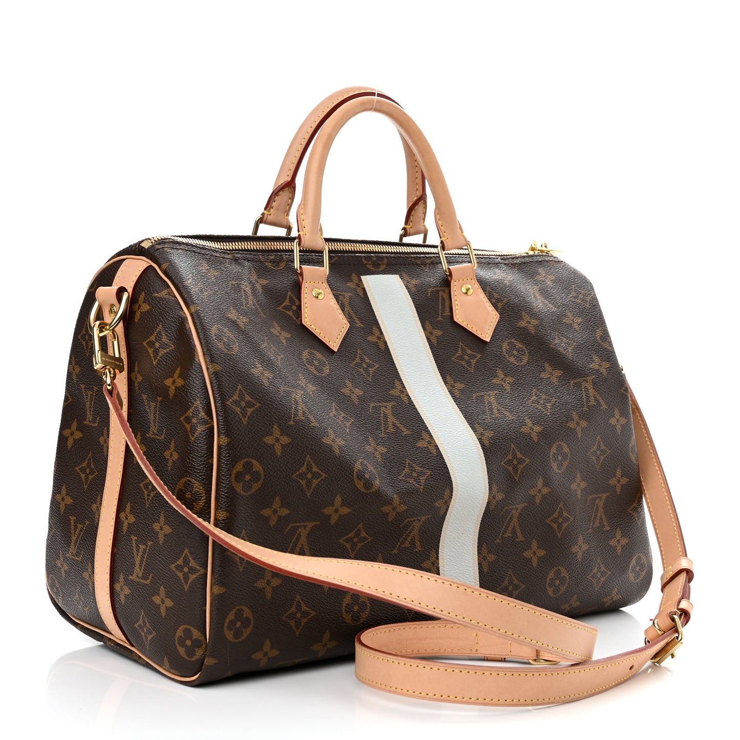 Monogram My LV Heritage Speedy Bandouliere 30 Black White