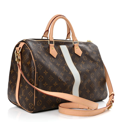 Louis Vuitton Monogram My LV Heritage Speedy Bandouliere 30 Black White 3 of 10