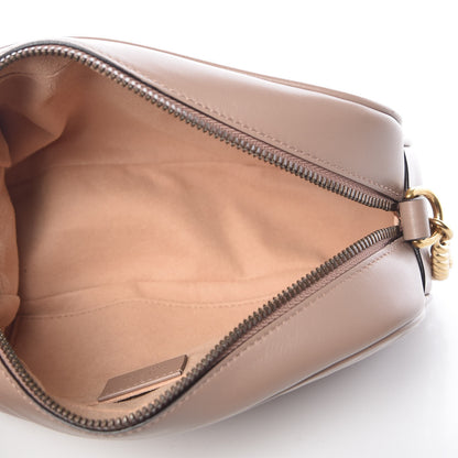 Gucci Calfskin Matelasse Small GG Marmont Chain Shoulder Bag Taupe 6 of 16