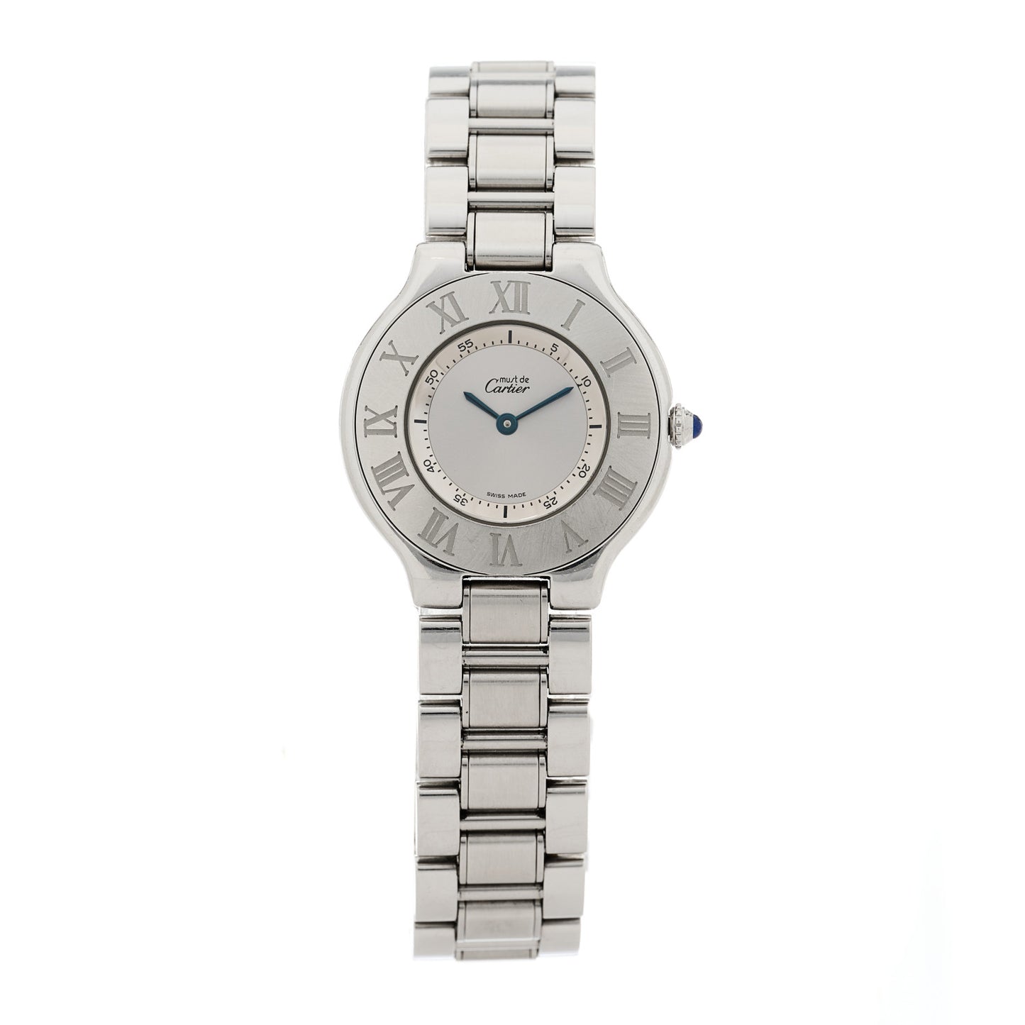 Stainless Steel 31mm Must De 21 Quartz Watch