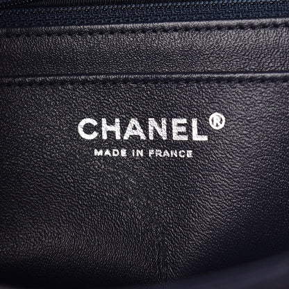 Chanel Lambskin Quilted Elementary Chic Flap Navy 7 of 11