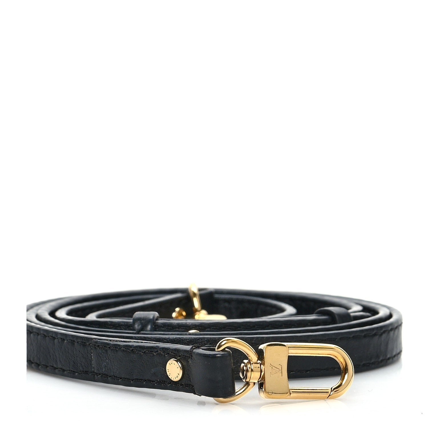 Louis Vuitton Calfskin Shoulder Strap Black 1 of 4