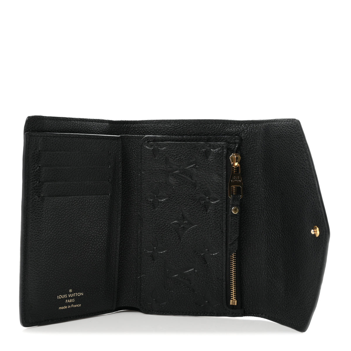Empreinte Compact Curieuse Wallet Black