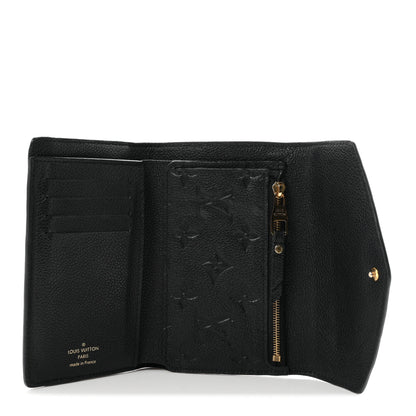Louis Vuitton Empreinte Compact Curieuse Wallet Black 5 of 7