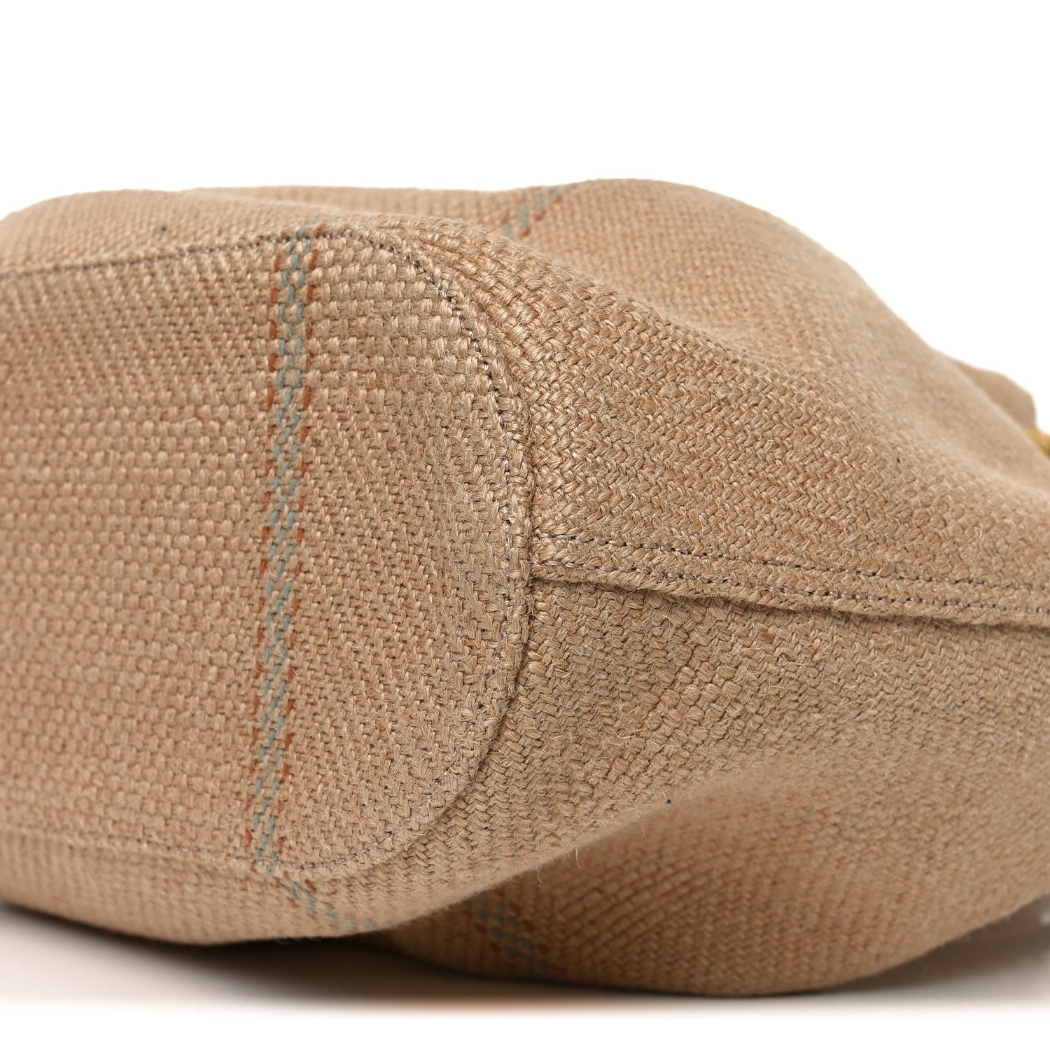Christian Louboutin Raffia Woven By My Side Shoulder Bag Natural