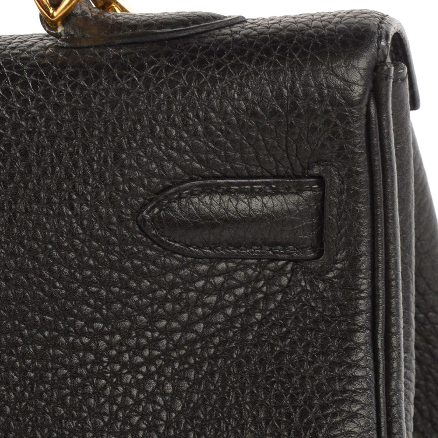 Hermes Taurillon Clemence Kelly Retourne 35 Black 13 of 23