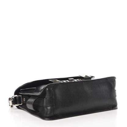 Proenza Schouler Textured Calfskin Mini PS11 Classic Shoulder Bag Black 4 of 7