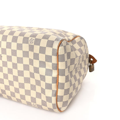 Louis Vuitton Damier Azur Speedy 30 8 of 10