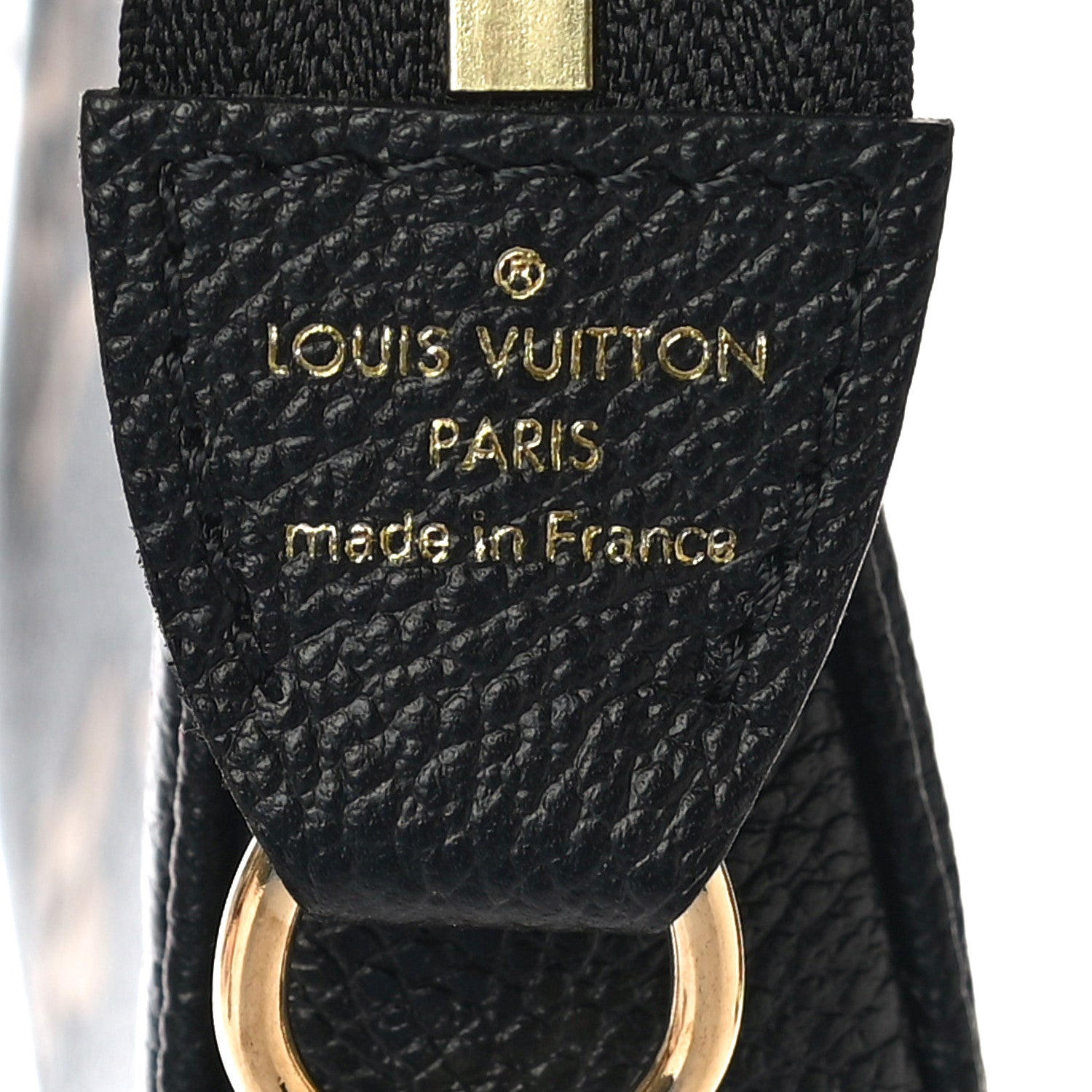 Louis Vuitton Empreinte Monogram Giant Mini Pochette Accessories Black 6 of 10