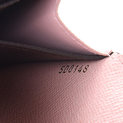 Louis Vuitton Monogram Emilie Wallet Rose Ballerine 7 of 8