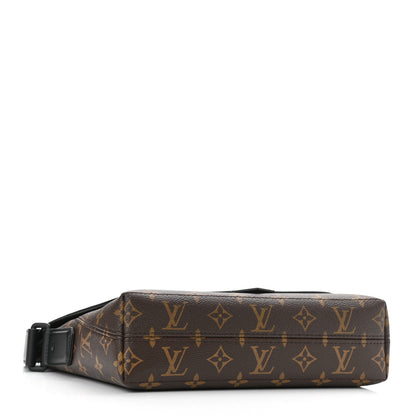 Louis Vuitton Monogram Macassar Magnetic Messenger 4 of 9