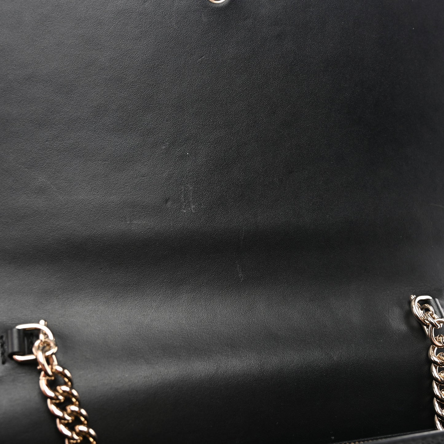 Guccissima Signature Bowy Chain Wallet Black