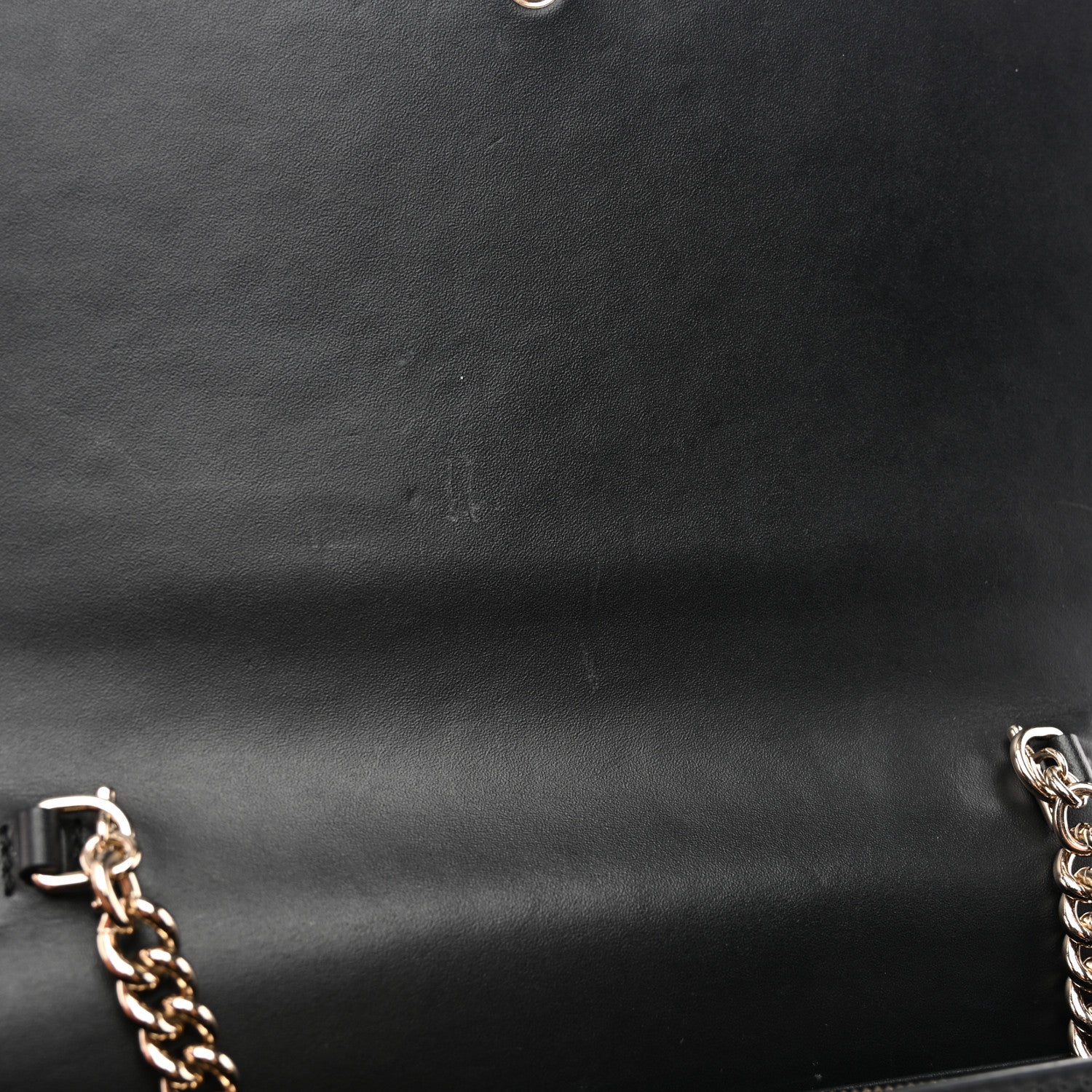 Gucci Guccissima Signature Bowy Chain Wallet Black 10 of 11