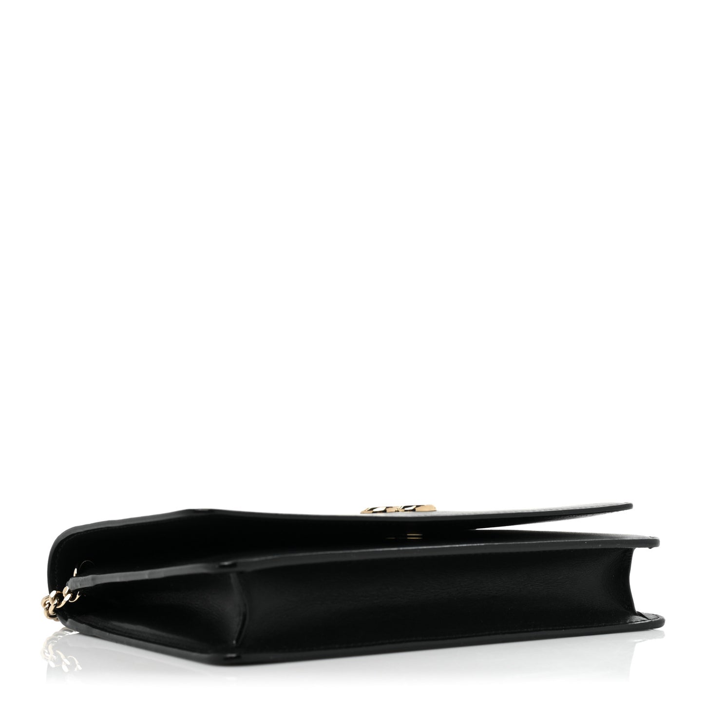 Smooth Calfskin Mini Palace Crossbody Black