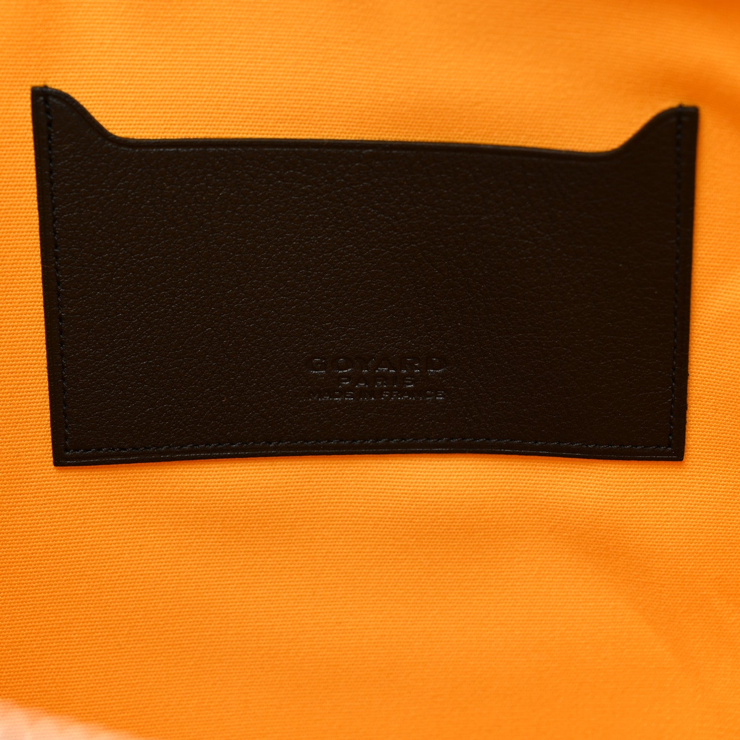 Goyard Goyardine Senat Pochette GM Black 6 of 6