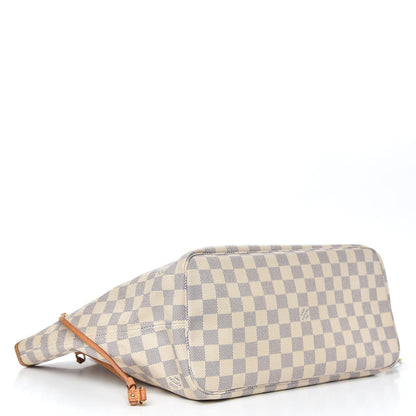 Louis Vuitton Damier Azur Neverfull MM 4 of 14