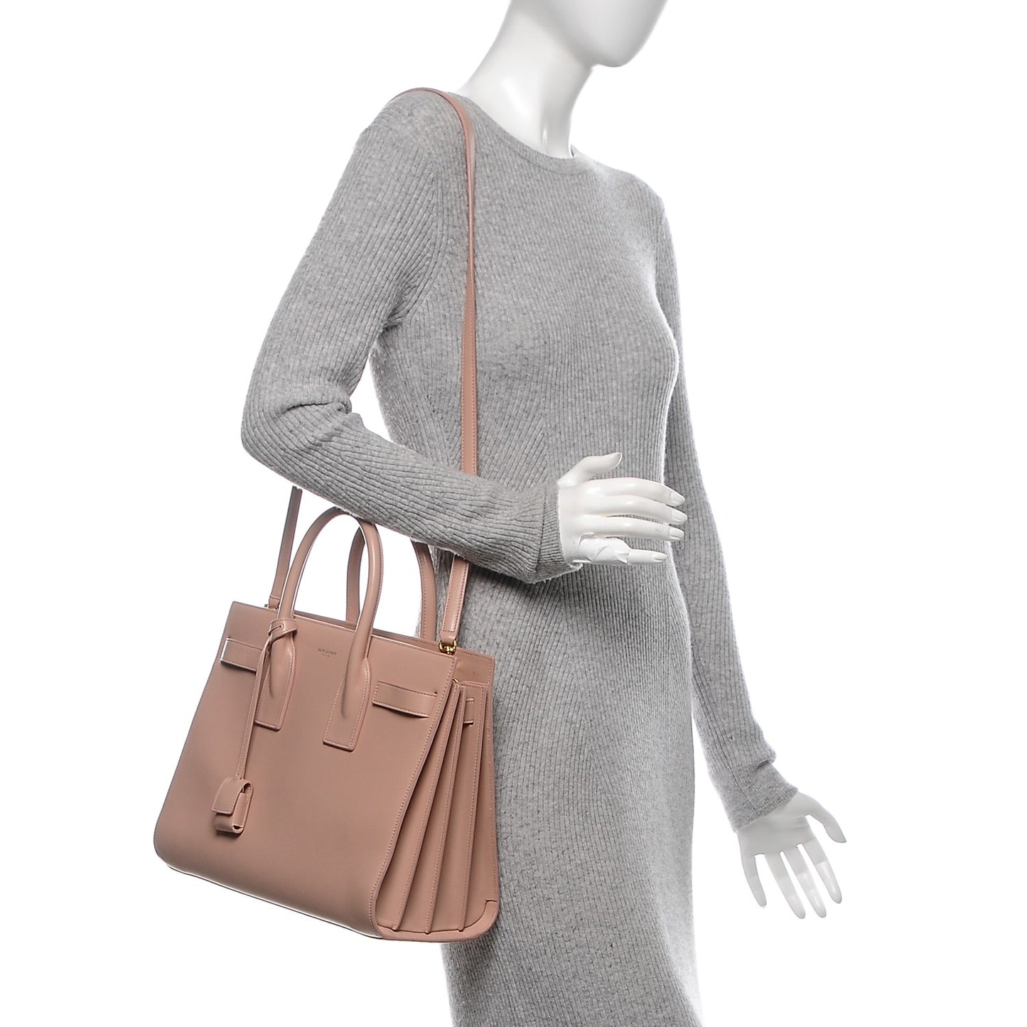 Calfskin Small Sac De Jour Light Blush