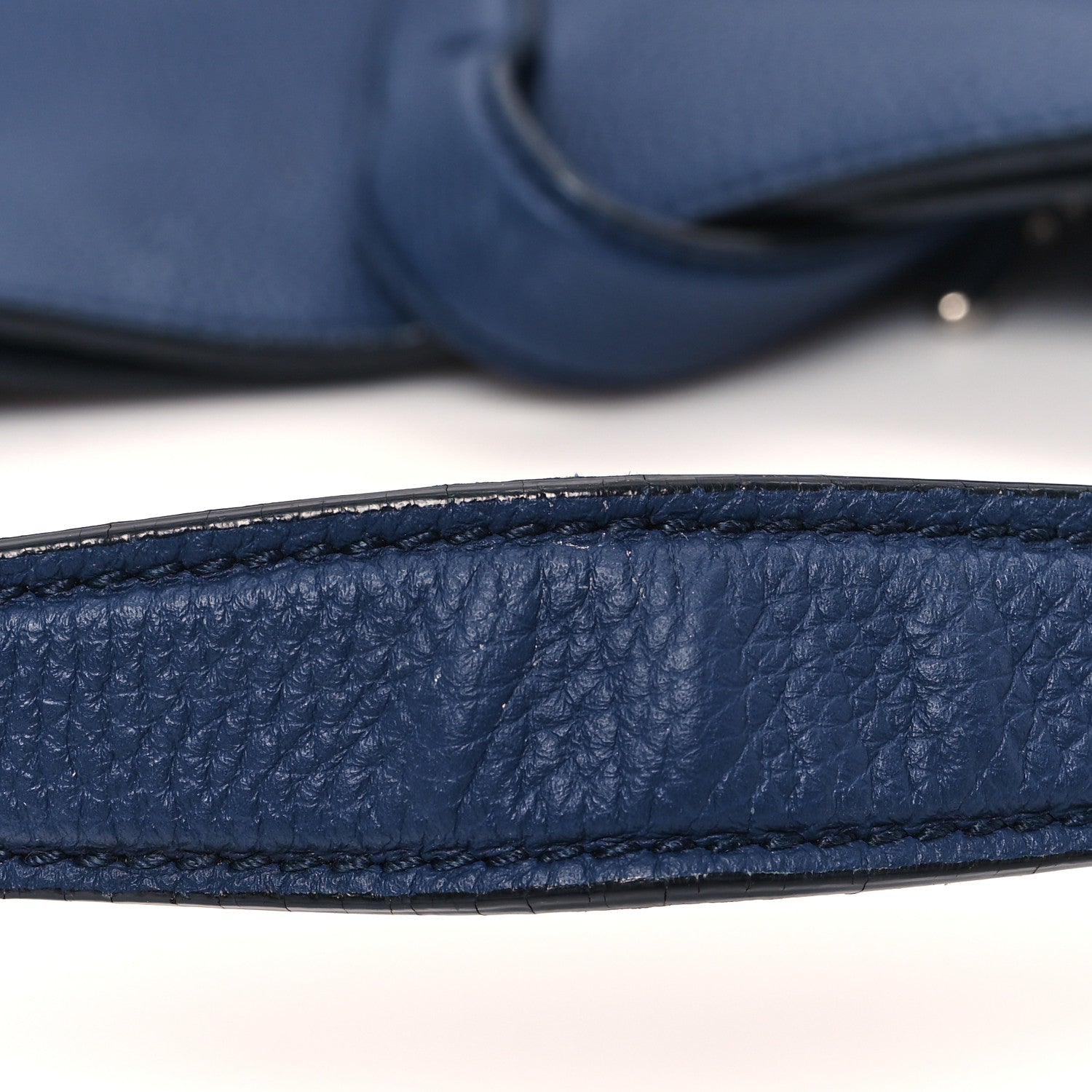 Gucci Soft Grained Calfskin Large Jackie Hobo Classic Blue Marine 13 of 14