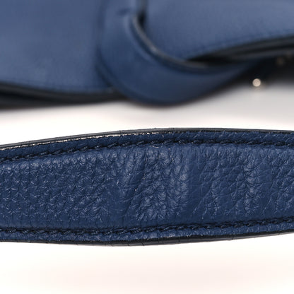 Gucci Soft Grained Calfskin Large Jackie Hobo Classic Blue Marine 13 of 14
