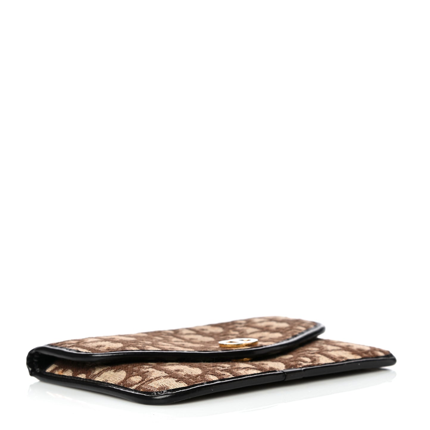 Monogram Envelope Flap Pouch Brown