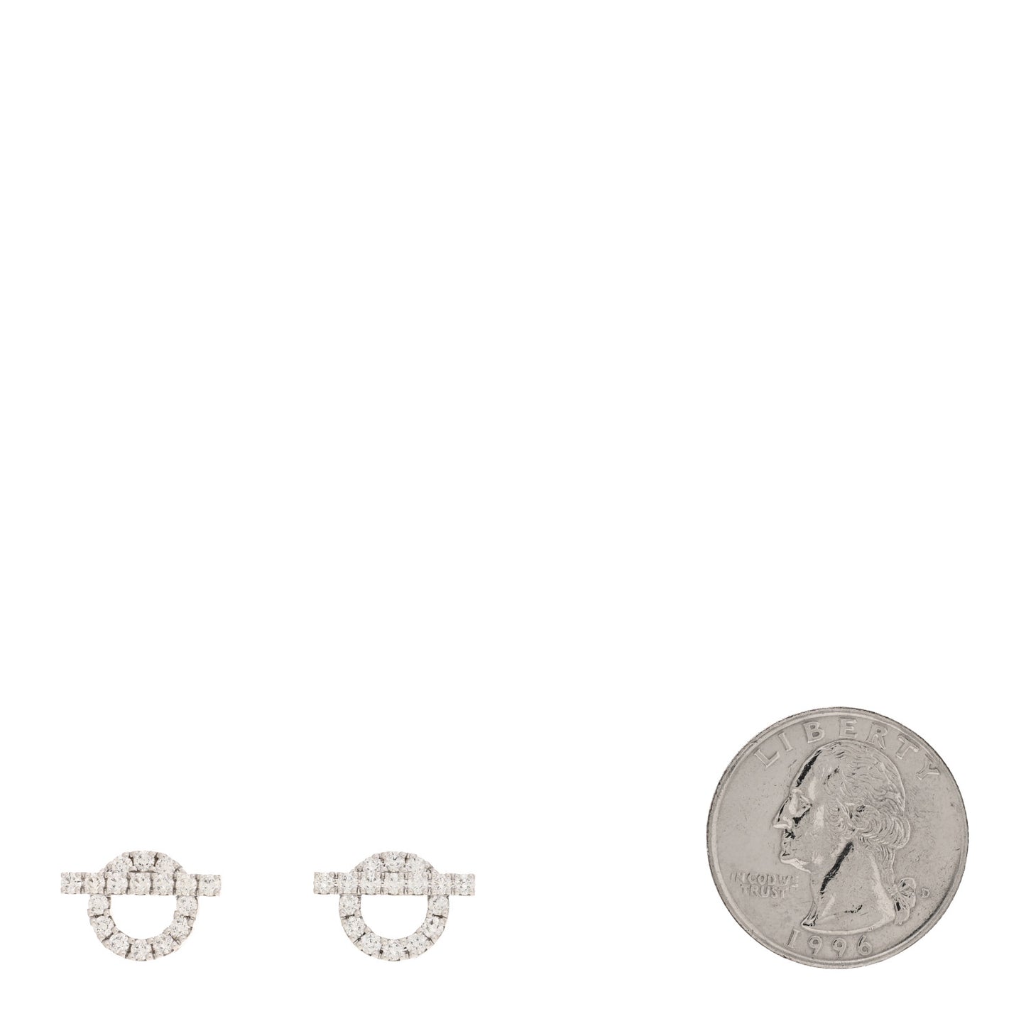 18K White Gold Diamond Finesse Earrings