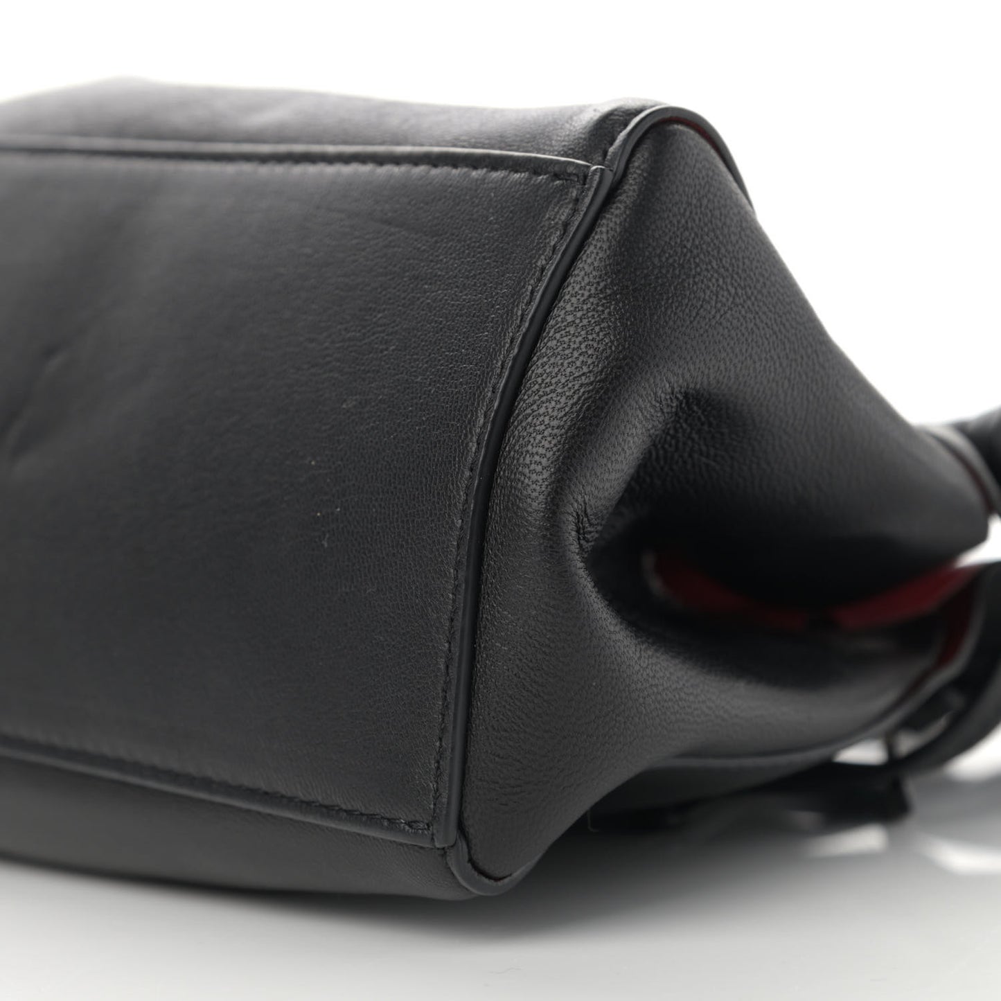 Lambskin Mini Protea Bag Black Flamma