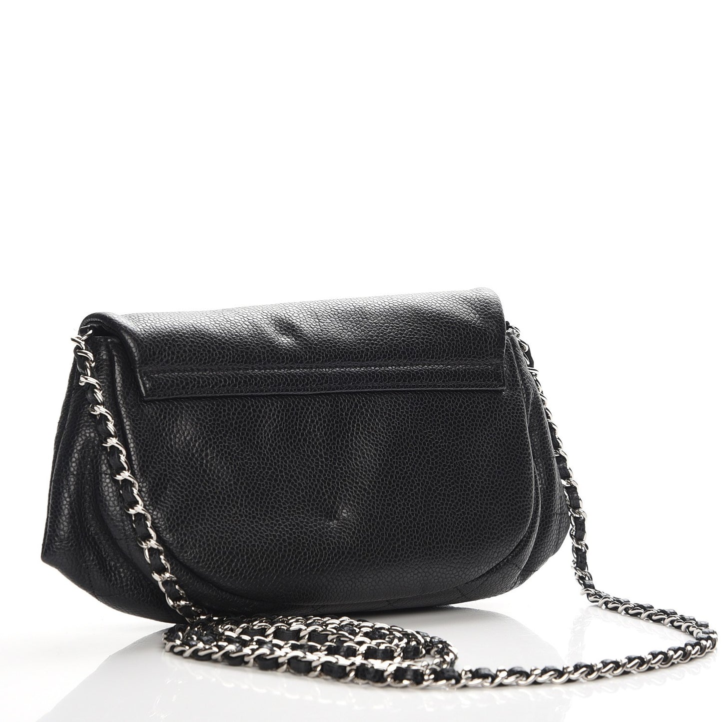Caviar Half Moon Wallet On Chain WOC Black