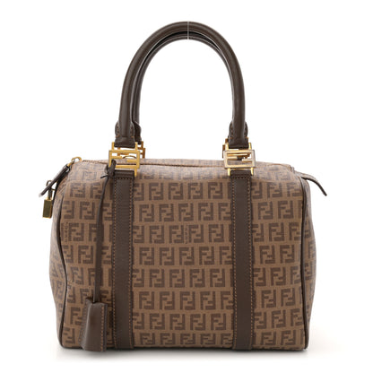 Fendi Zucchino Spalmati Vitello Boston Nocciola Castagna 1 of 12