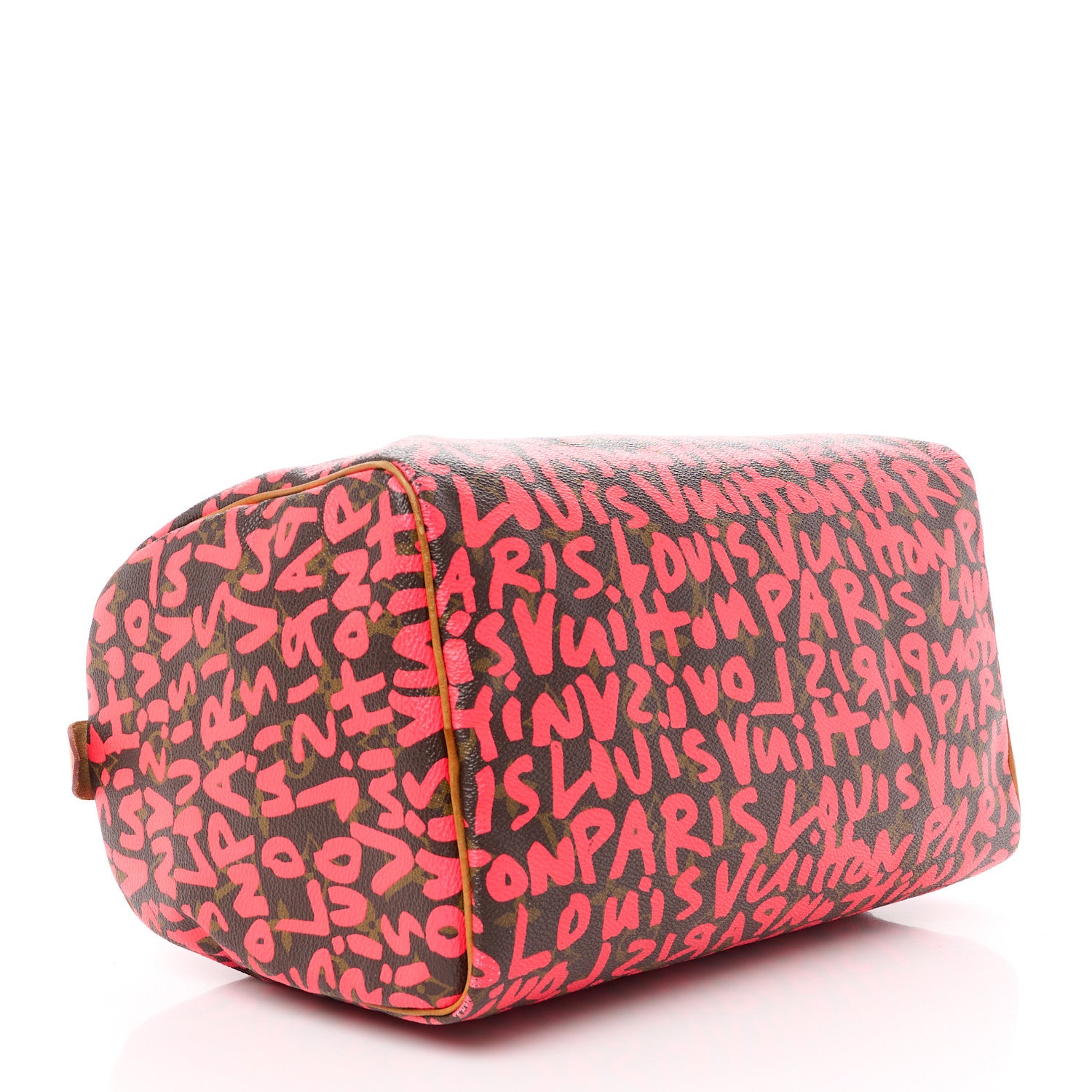 Louis Vuitton Monogram Graffiti Speedy 30 Fuchsia 4 of 13