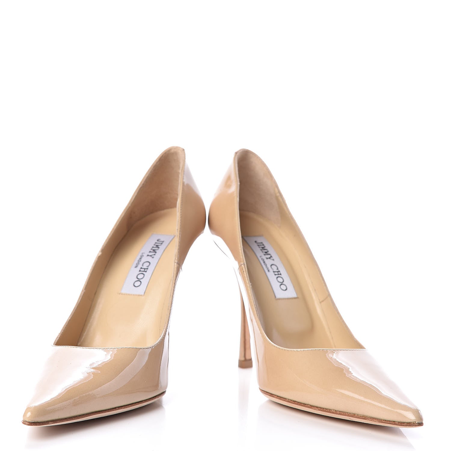 Jimmy Choo Patent Lilac 100 36 Nude 5 of 10