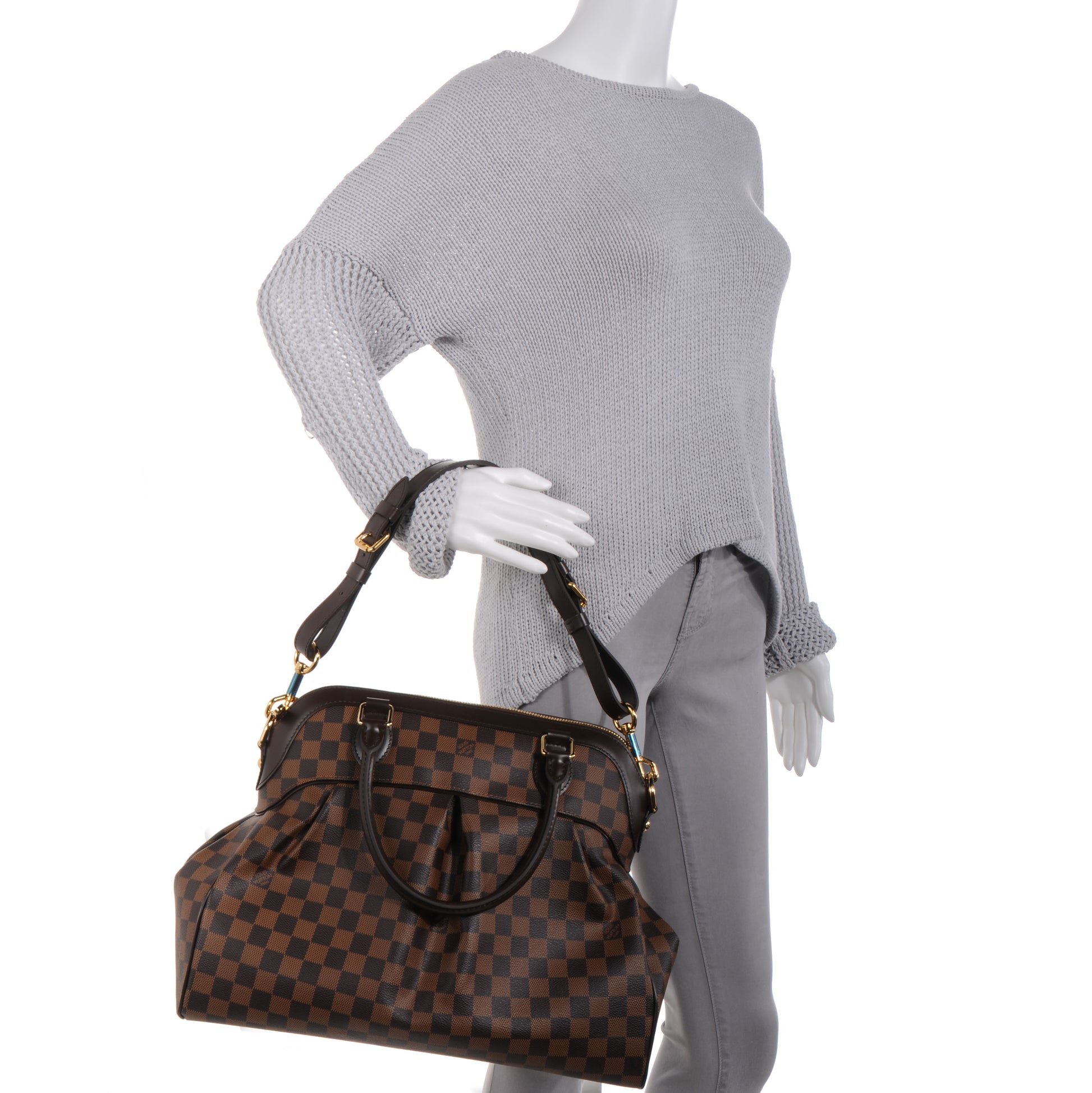 Louis Vuitton Damier Ebene Trevi GM 2 of 9