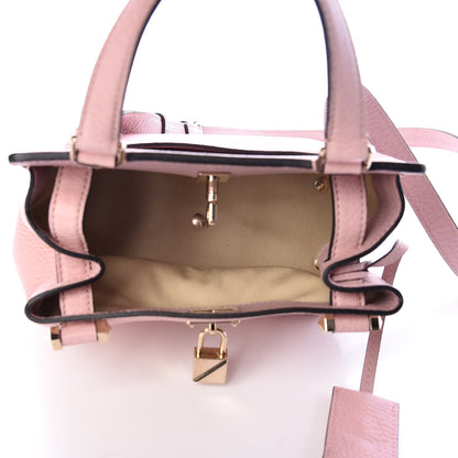 Valentino Garavani Pebbled Calfskin Small Joylock Satchel Loto 5 of 10